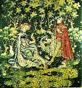 offering the heart, tapestry